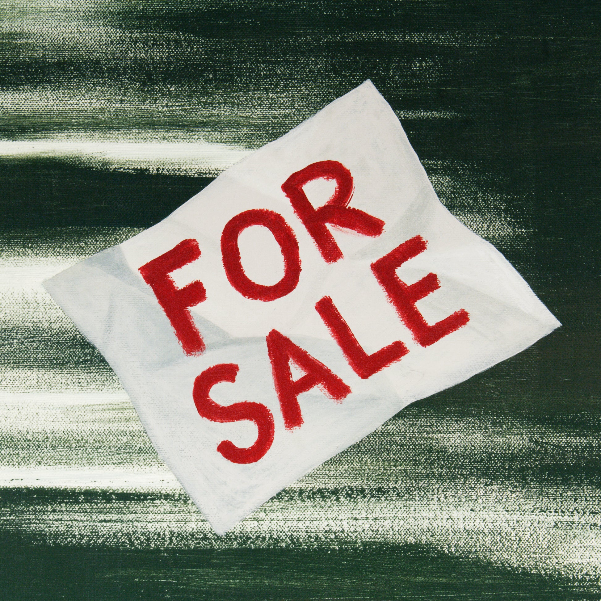 Ford GT40 car painting - original automotive art by artist Odin Larsen